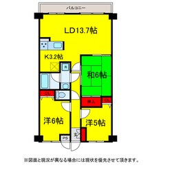 ベルドゥムール志津駅前の物件間取画像